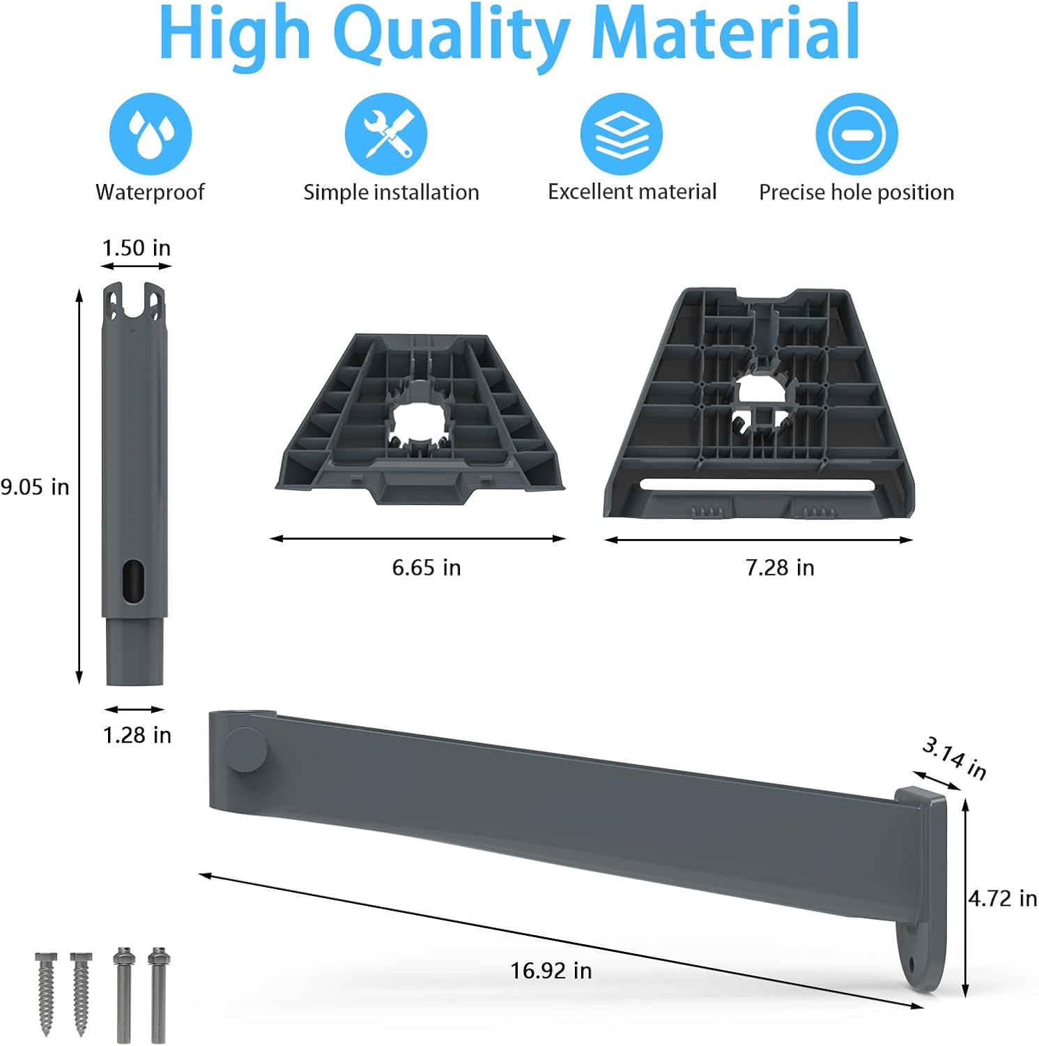 Starlink Supporto Lungo Regolabile per Gen 3/Mini - immagine 5