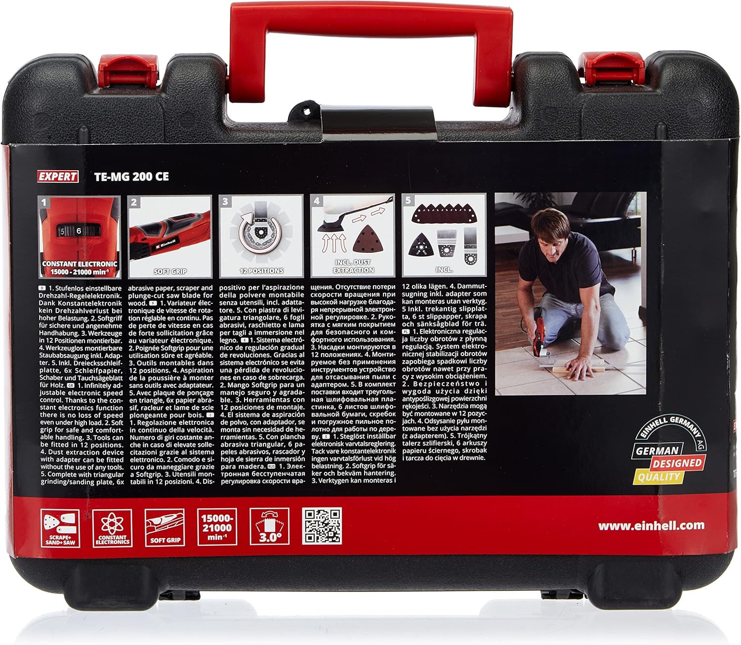 Einhell RT-MG 200 E - Utensile multifunzione - immagine 3