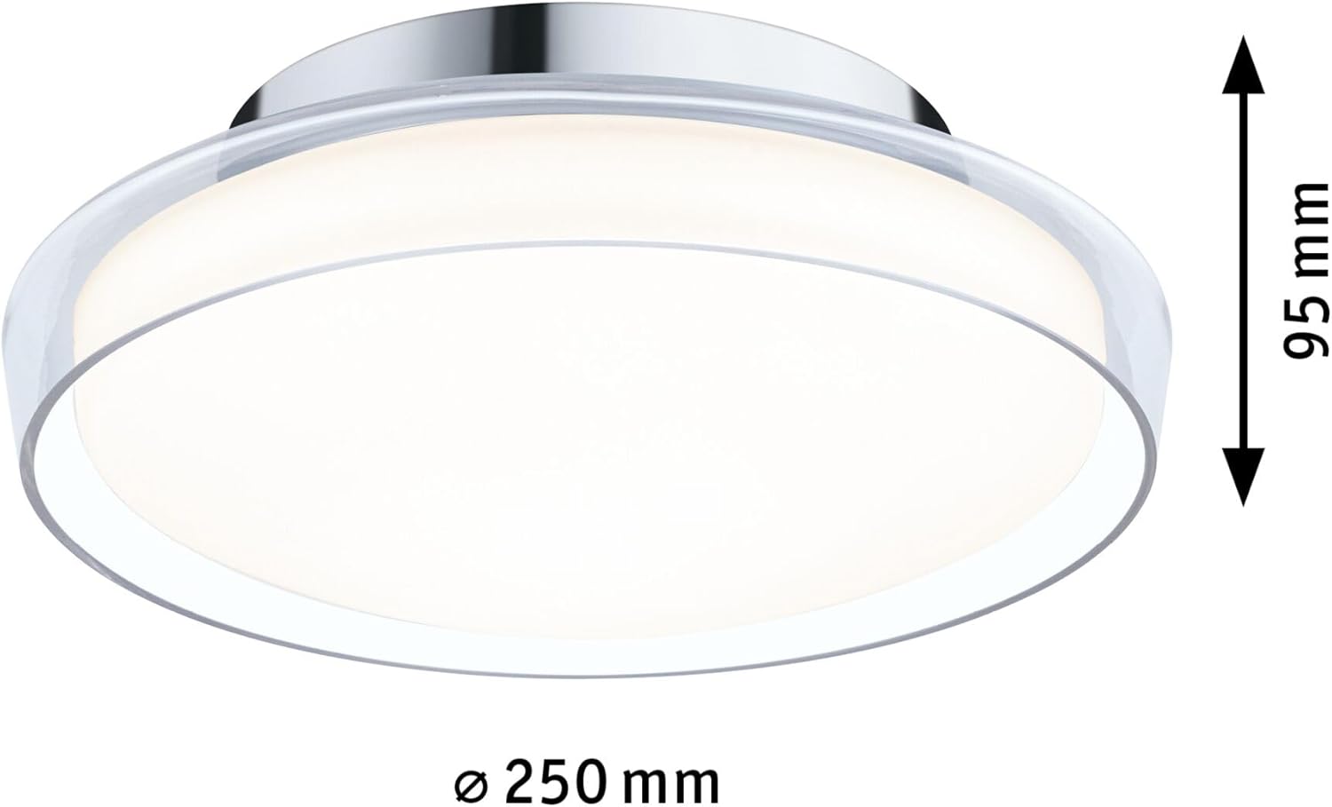 Paulmann 71078 Plafoniera LED Selection Bathroom Luena - immagine 12