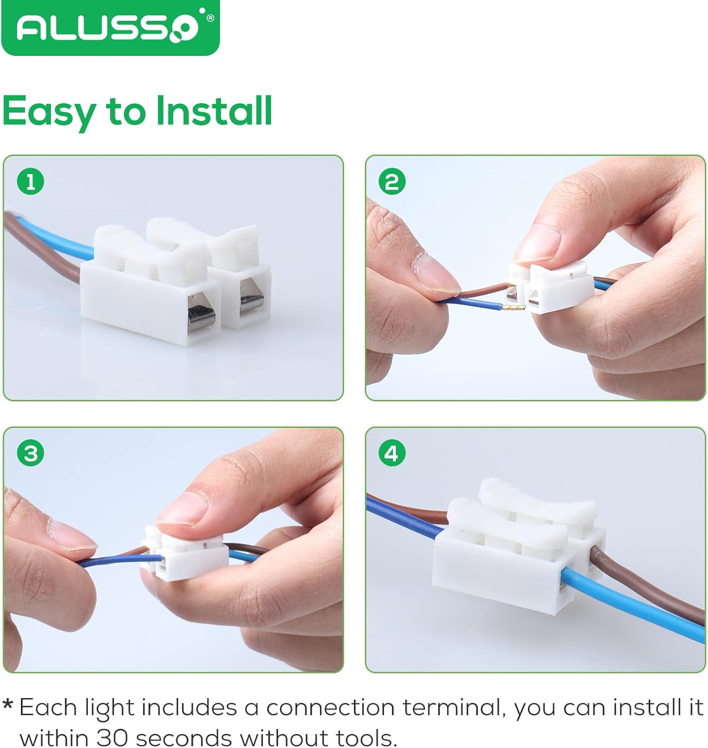 Alusso Faretti LED da Incasso 230V 5W Dimmerabili, Set 6 - immagine 6