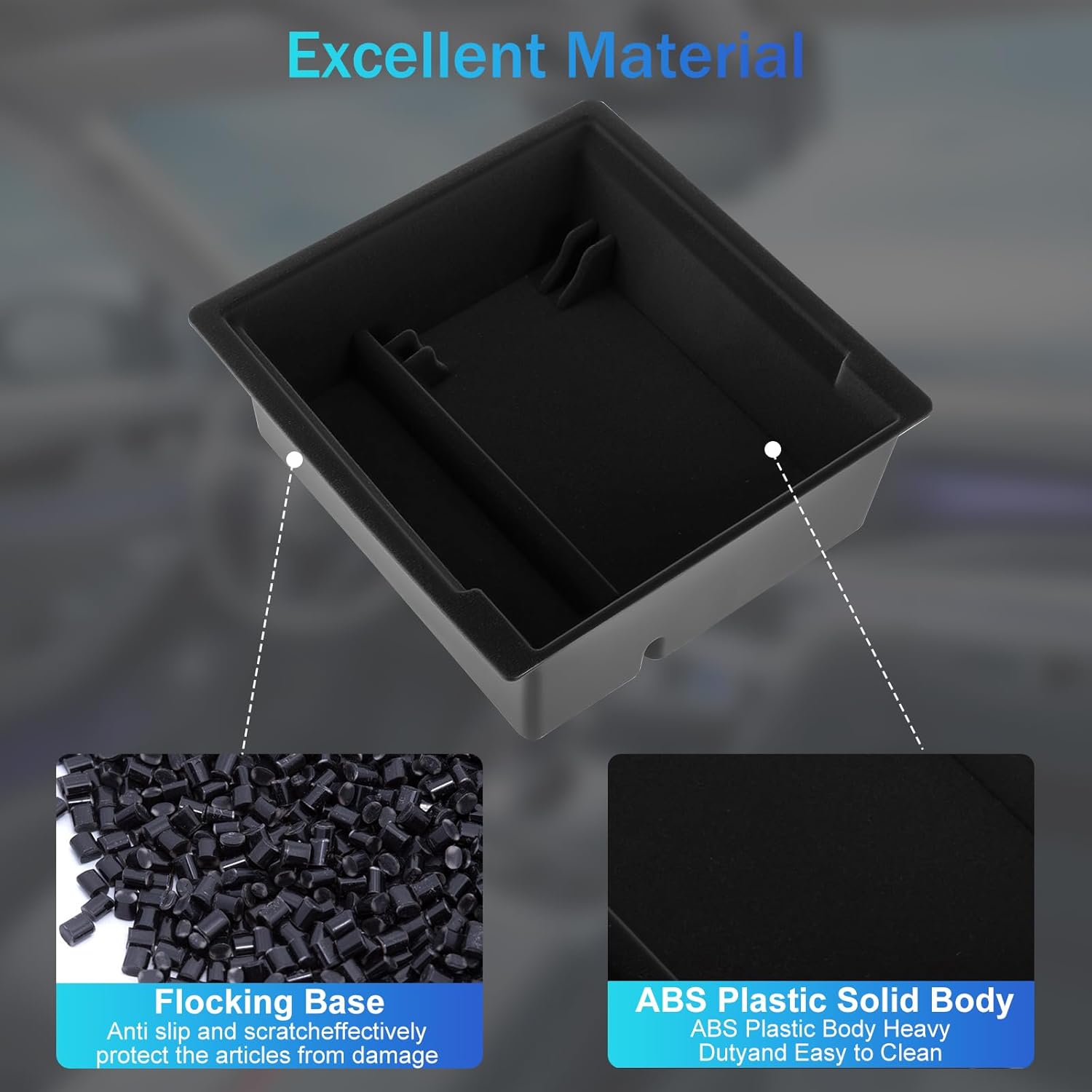 Tesla Model Y - Set 5 Organizer Console Centrale - immagine 7