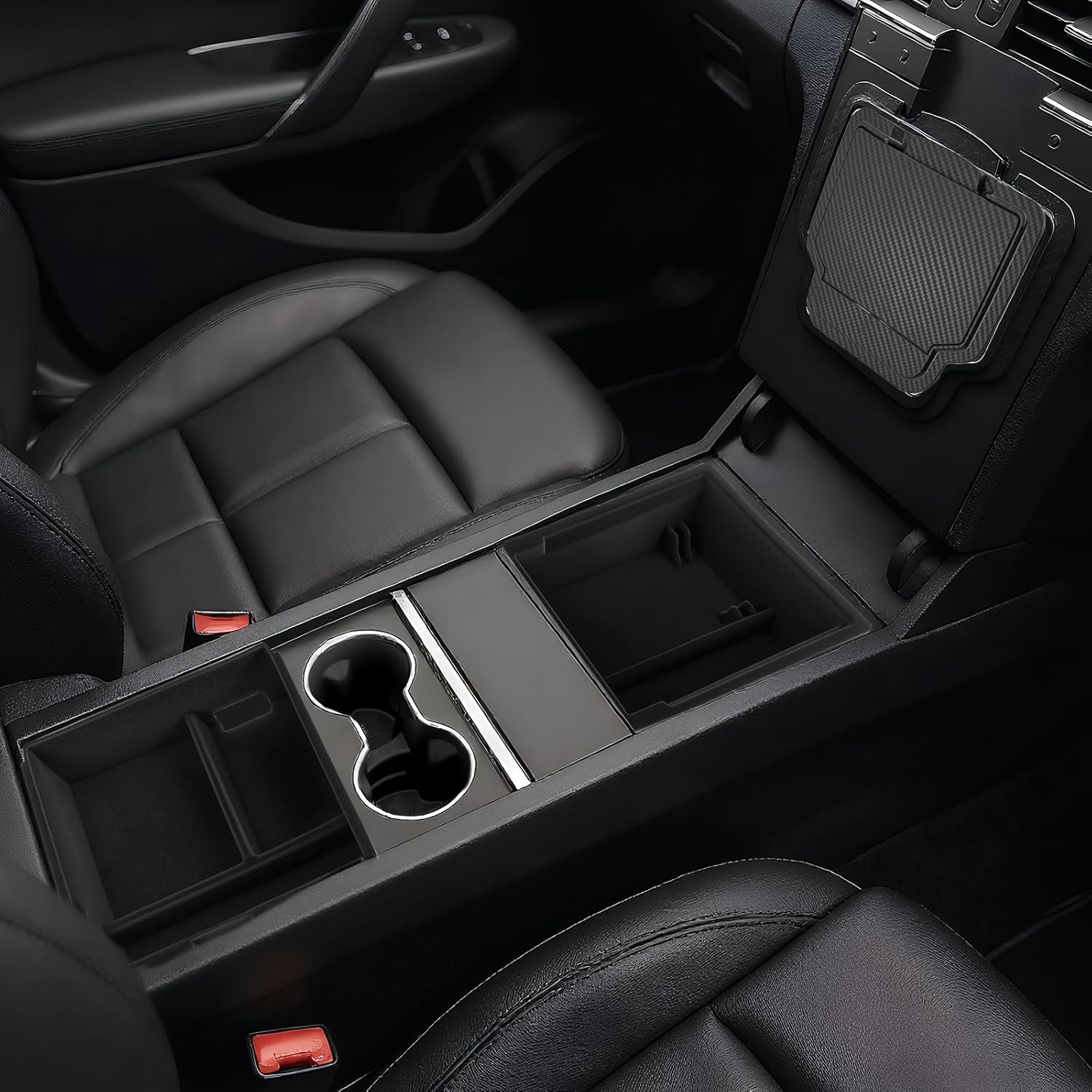 Tesla Model Y - Set 5 Organizer Console Centrale - immagine 8