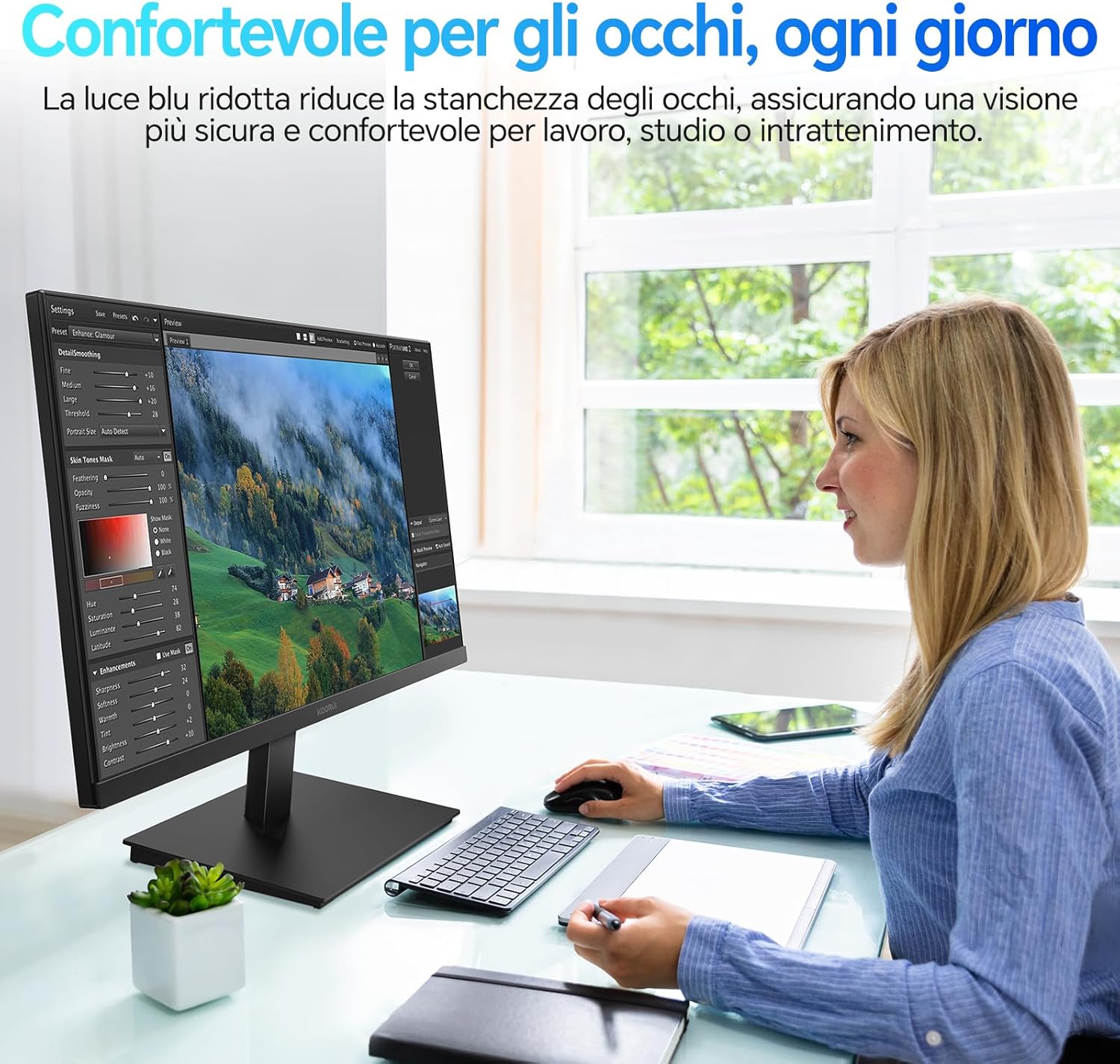 Koorui E2711K Monitor PC 27 Pollici Full HD IPS 144Hz - immagine 6