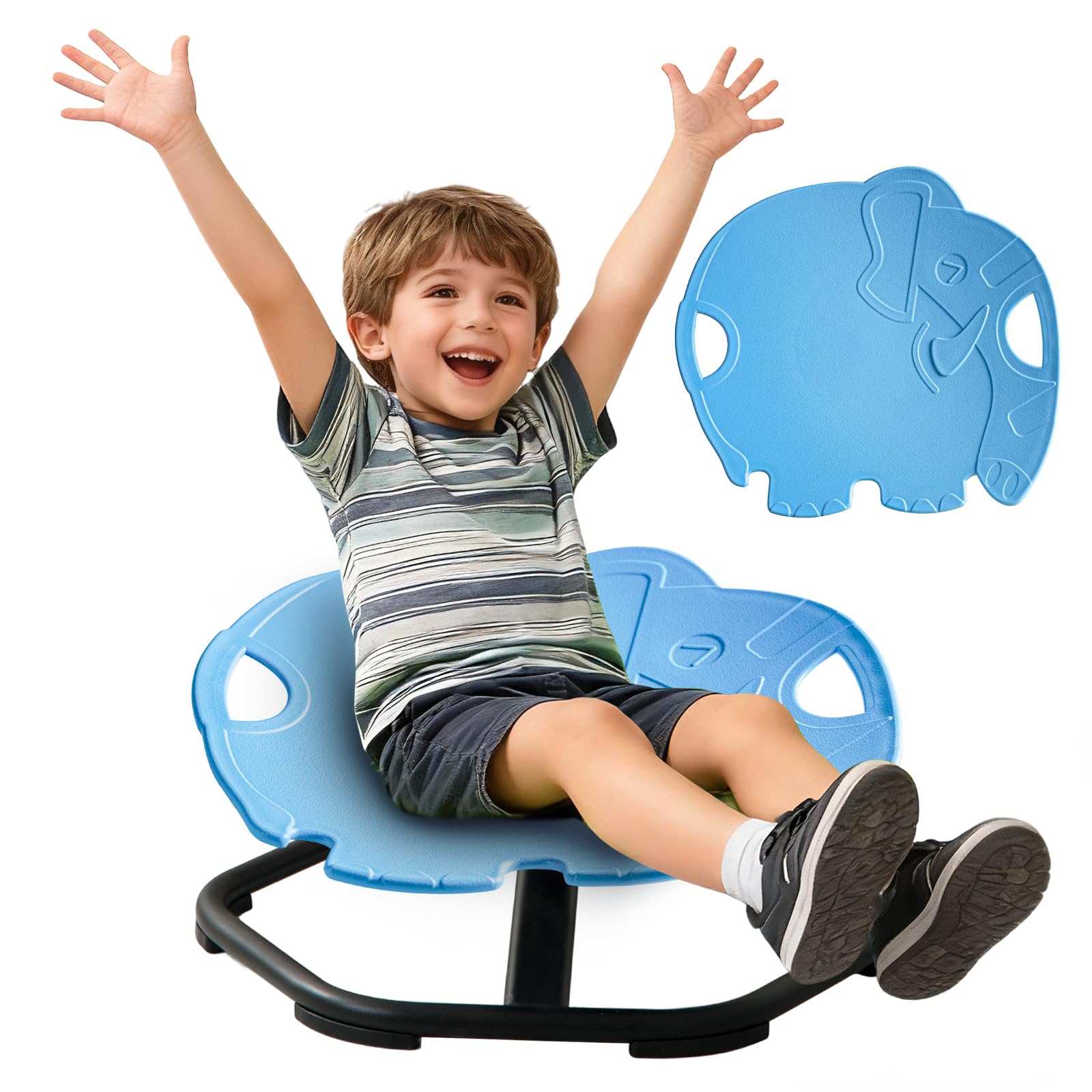 Carosello autismo per bambini - Sedia girevole 360°