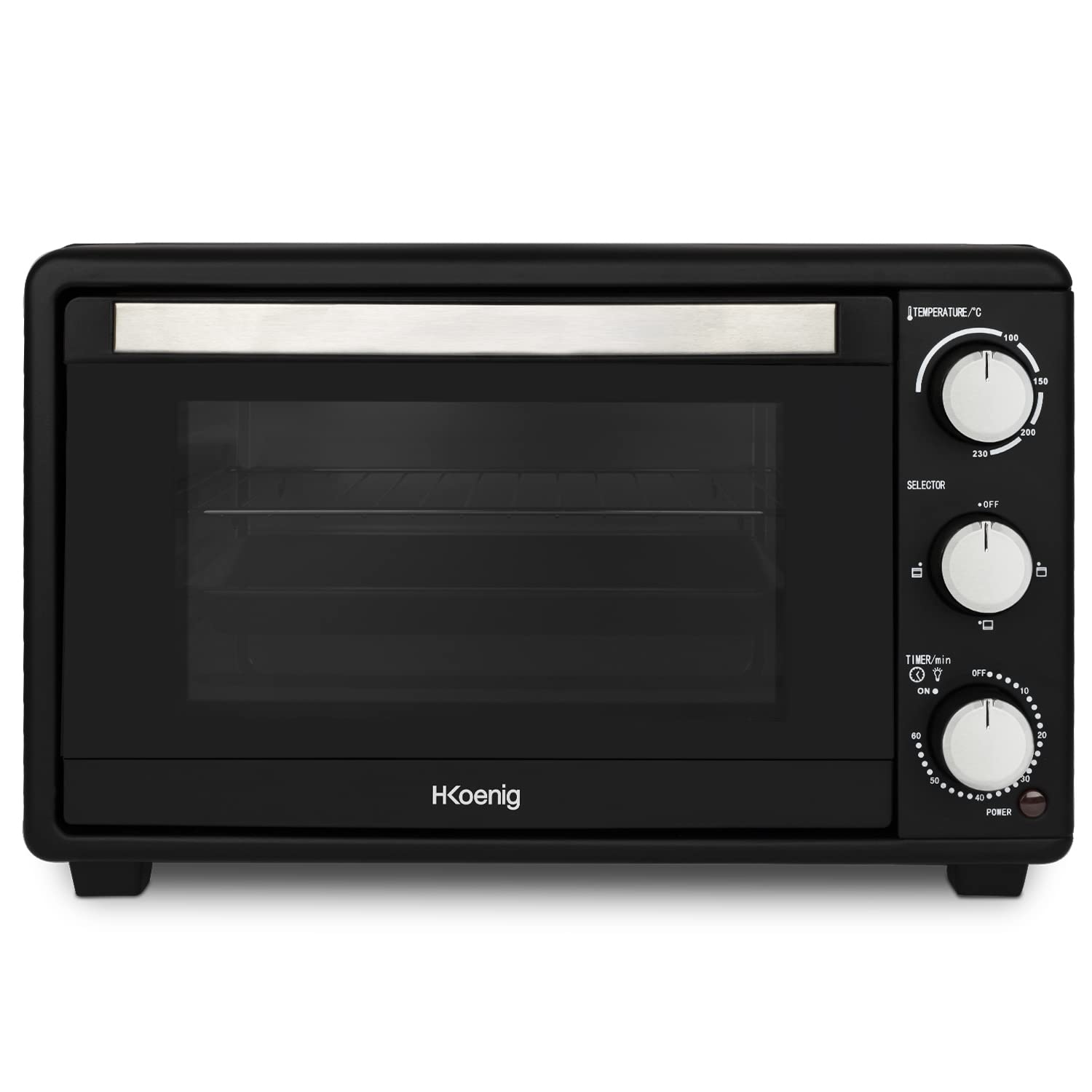H.koenig Mini Forno Elettrico 25L 1500W