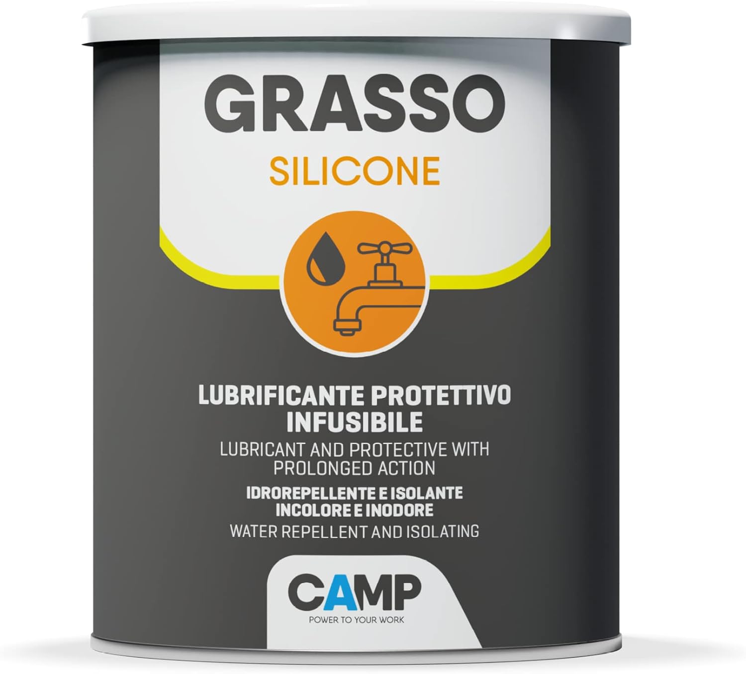 Camp GRASSO SILICONE - Lubrificante Protettivo 1 kg - immagine 1
