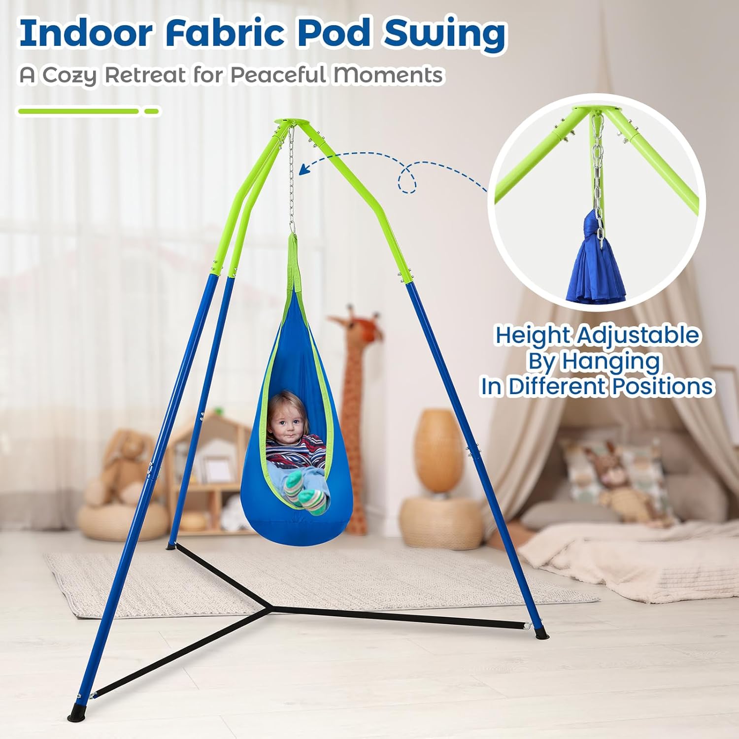 Funlio Set 2-in-1 di Amache con Supporto - immagine 3