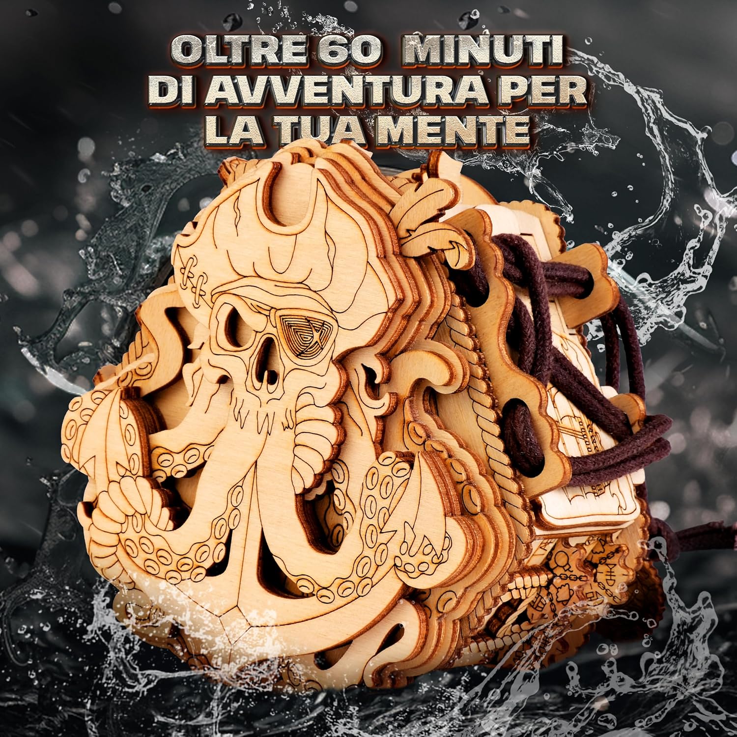 Esc Welt Blackbeard's Compass Puzzle Box - Escape Room - immagine 2