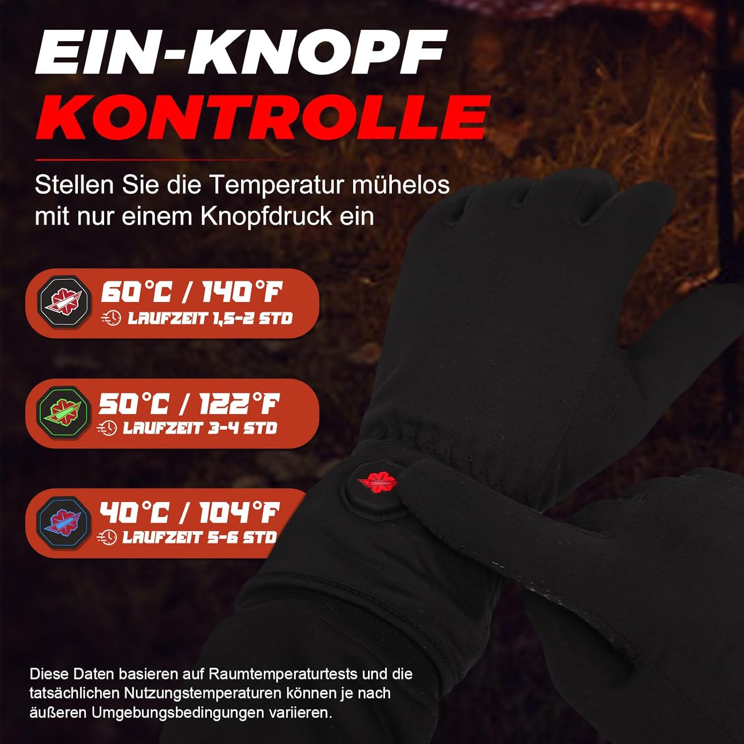 Dr.warm Guanti Riscaldabili per Uomo e Donna - immagine 2