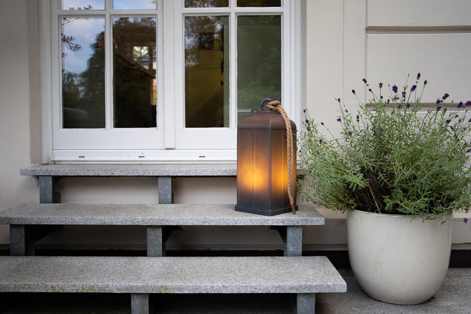 8 Seasons Design Shining Lantern - Lanterna LED Antracite - immagine 4