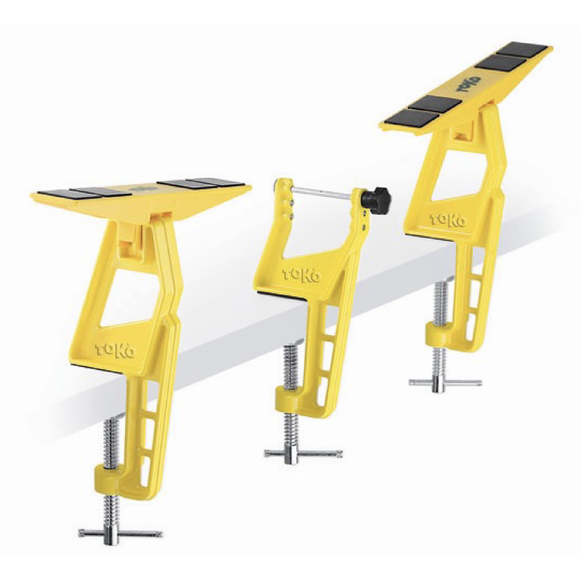 TOKO - Ski Vise Nordic, Colore Giallo