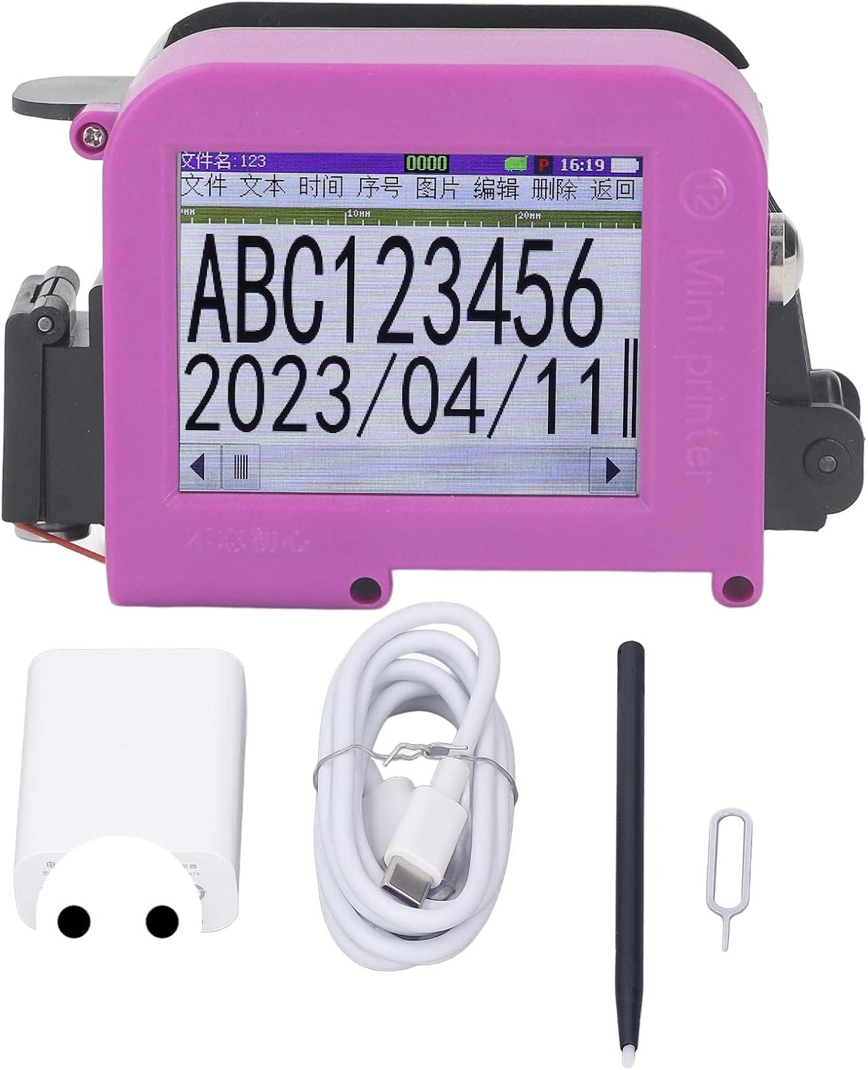 Stampante a Getto D'inchiostro Portatile DP19 20W - immagine 1