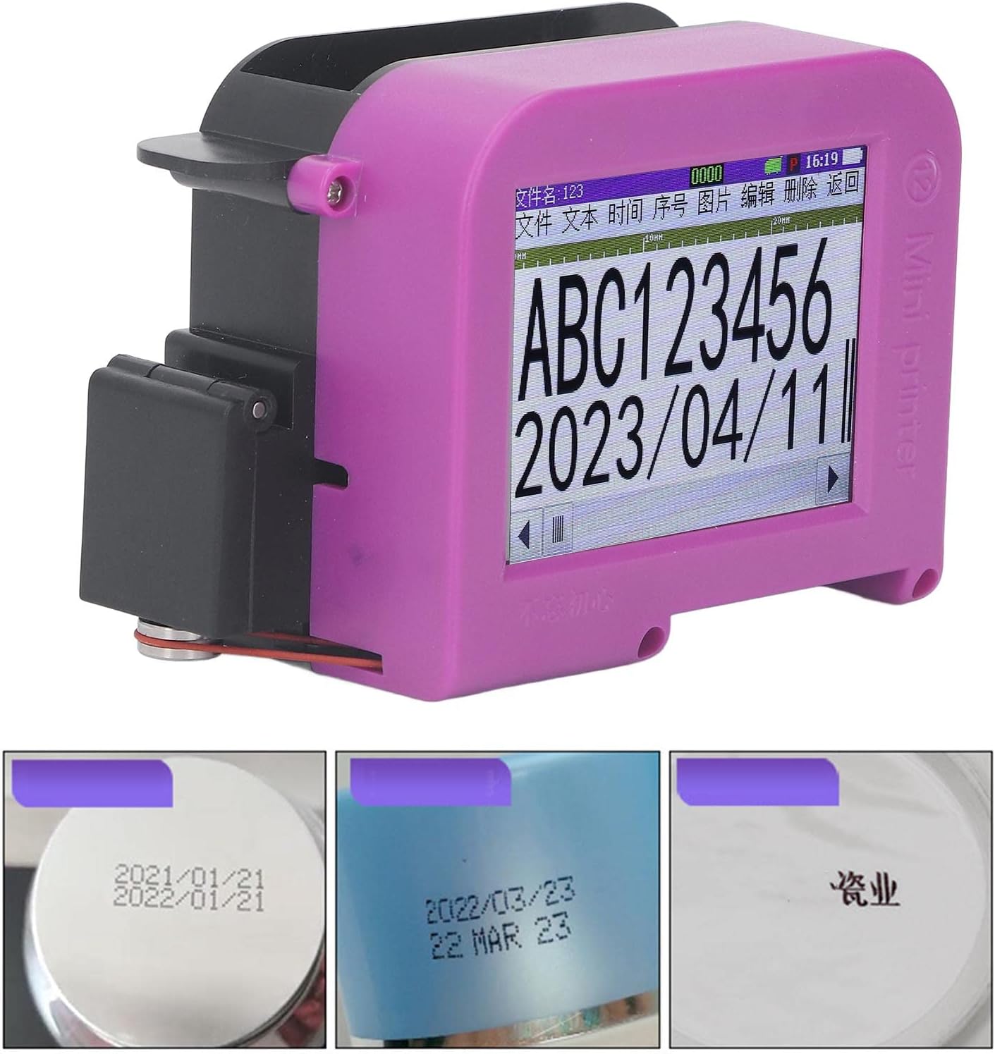 Stampante a Getto D'inchiostro Portatile DP19 20W - immagine 6