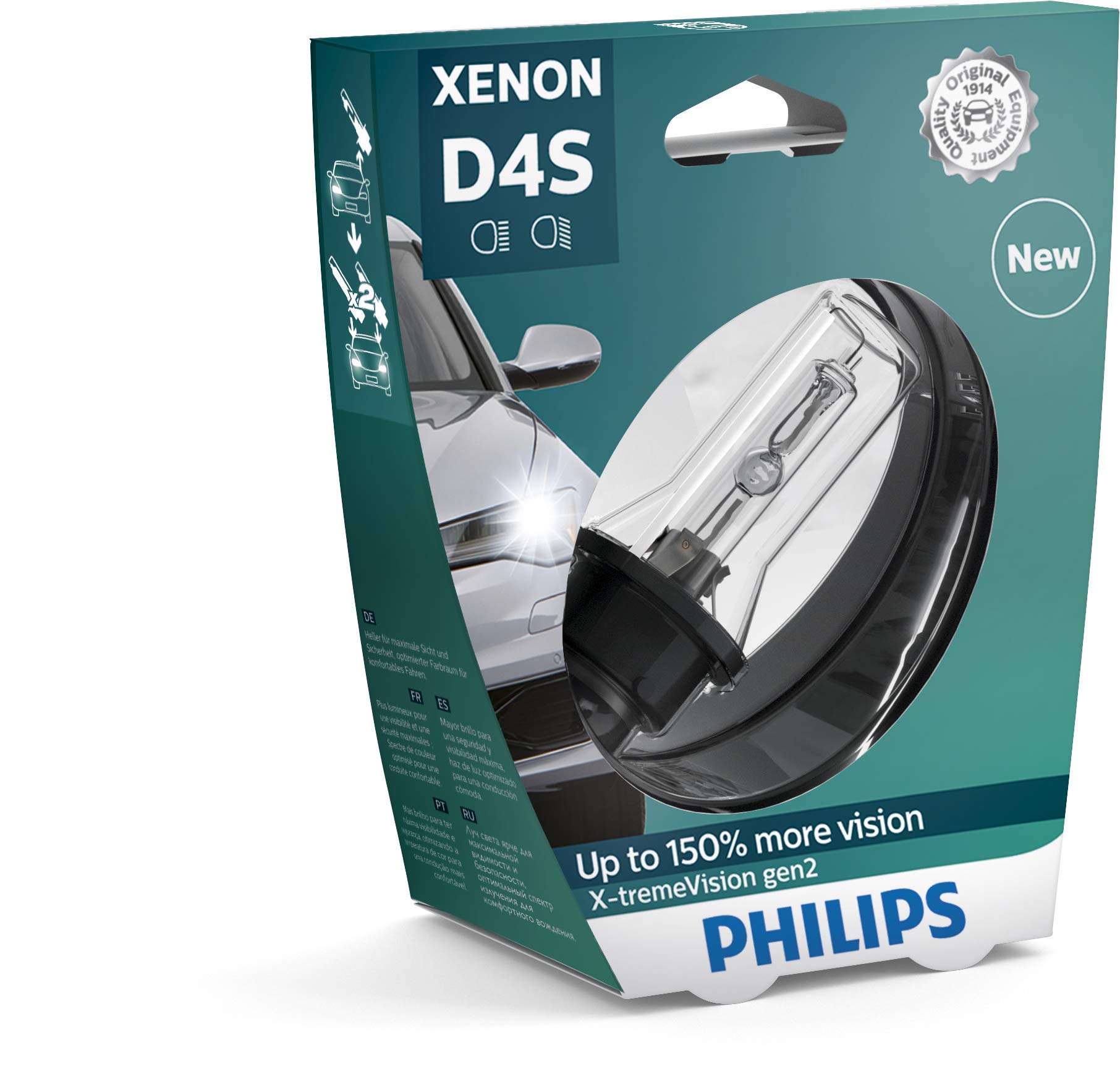 Philips 42402XV2S1 Lampadina Fari Xenon D4S
