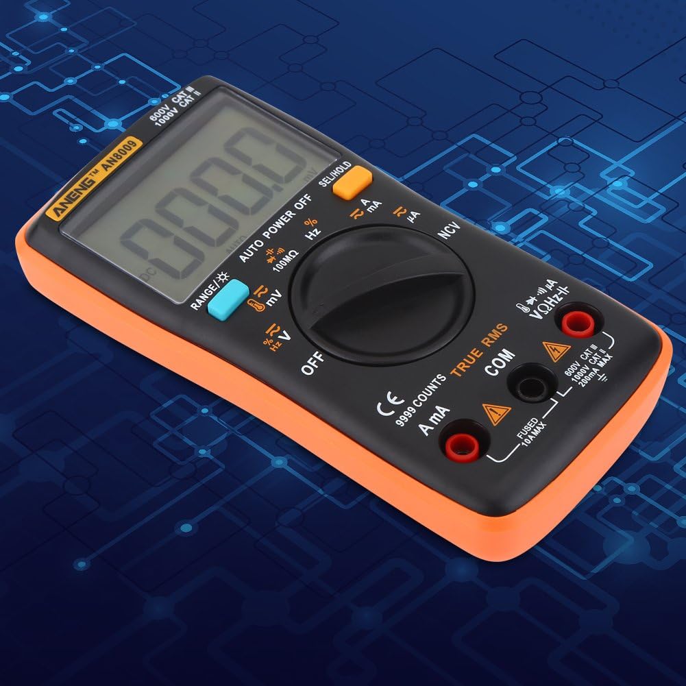 AN8009 Multimetro Digitale Palmare Auto Range - immagine 6