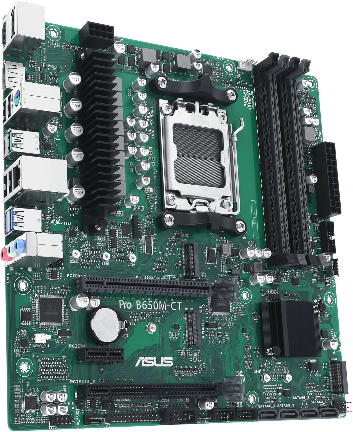 Asus PRO B650M-CT-CSM Scheda Madre Business AMD mATX - immagine 4