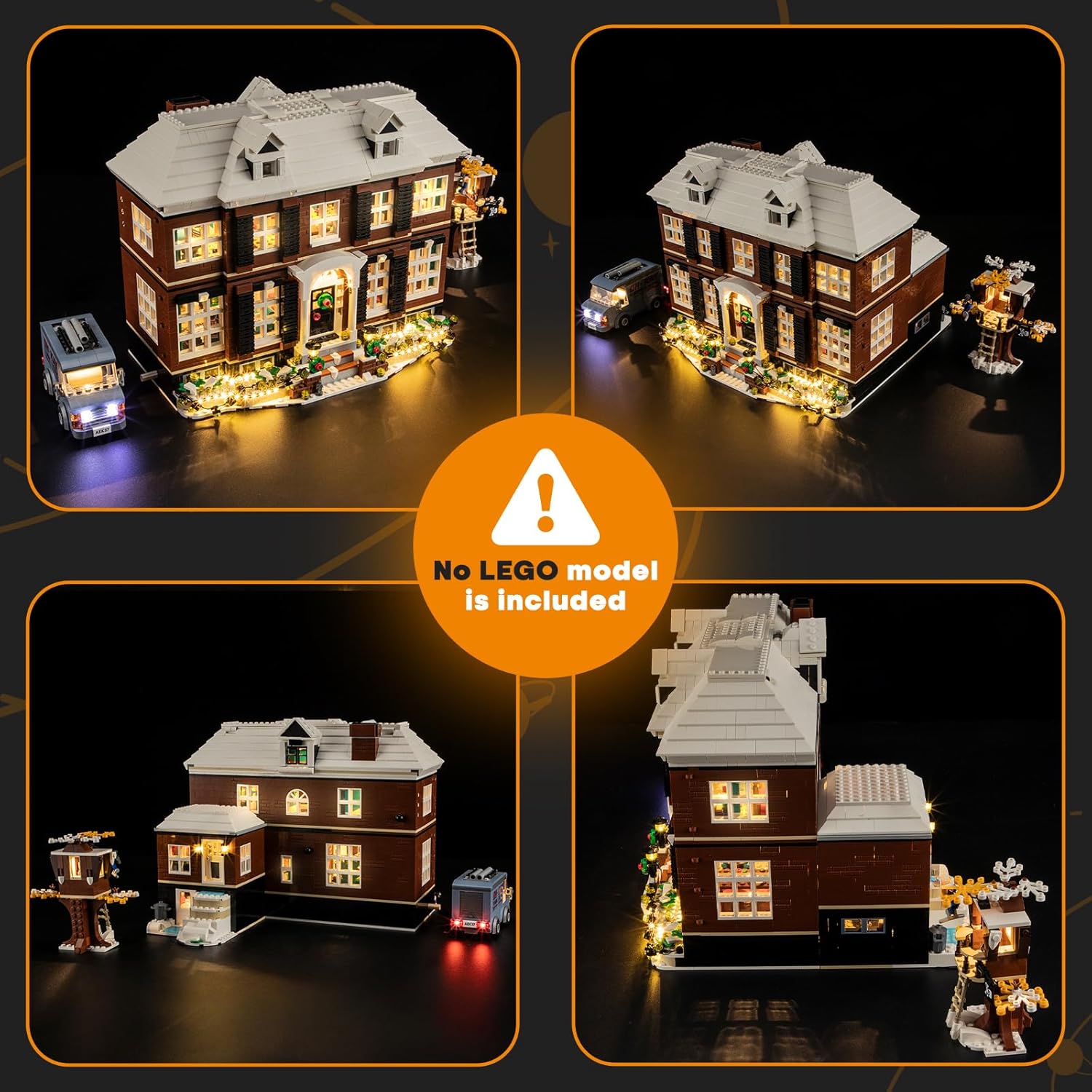 LIGHTAILING Set Luci LED per Lego 21330 Mamma ho perso l'aereo - immagine 2