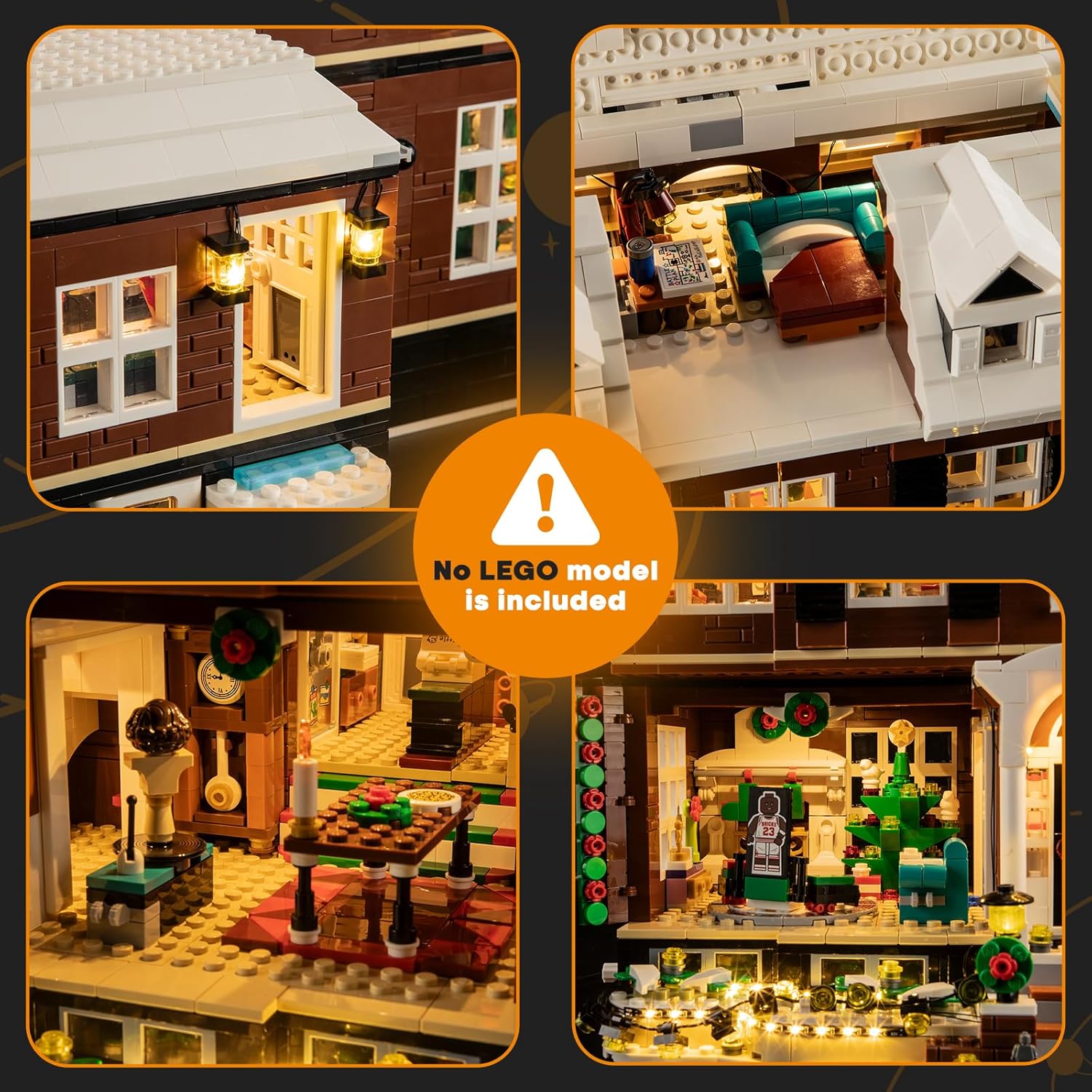 LIGHTAILING Set Luci LED per Lego 21330 Mamma ho perso l'aereo - immagine 3