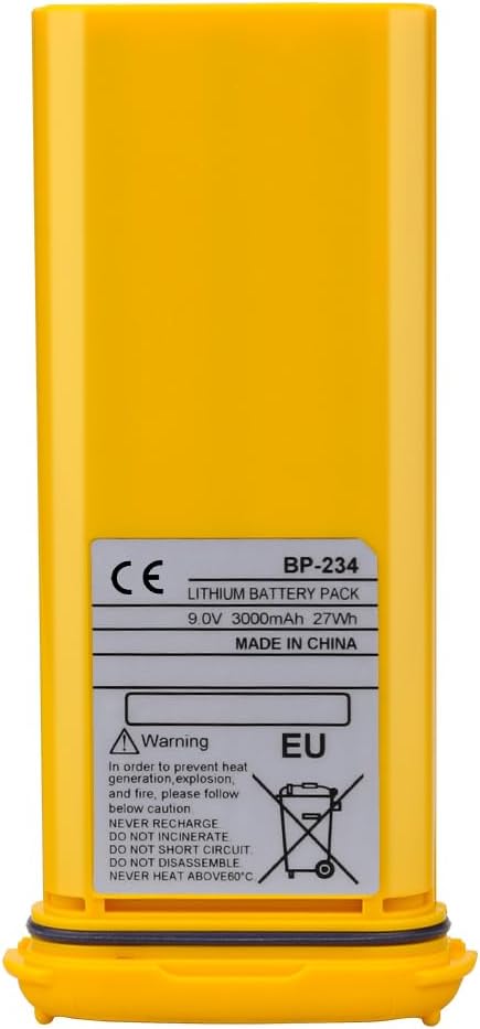 Batteria Litio Ricambio ICOM BP-234 9.0V 3000mAh - immagine 1