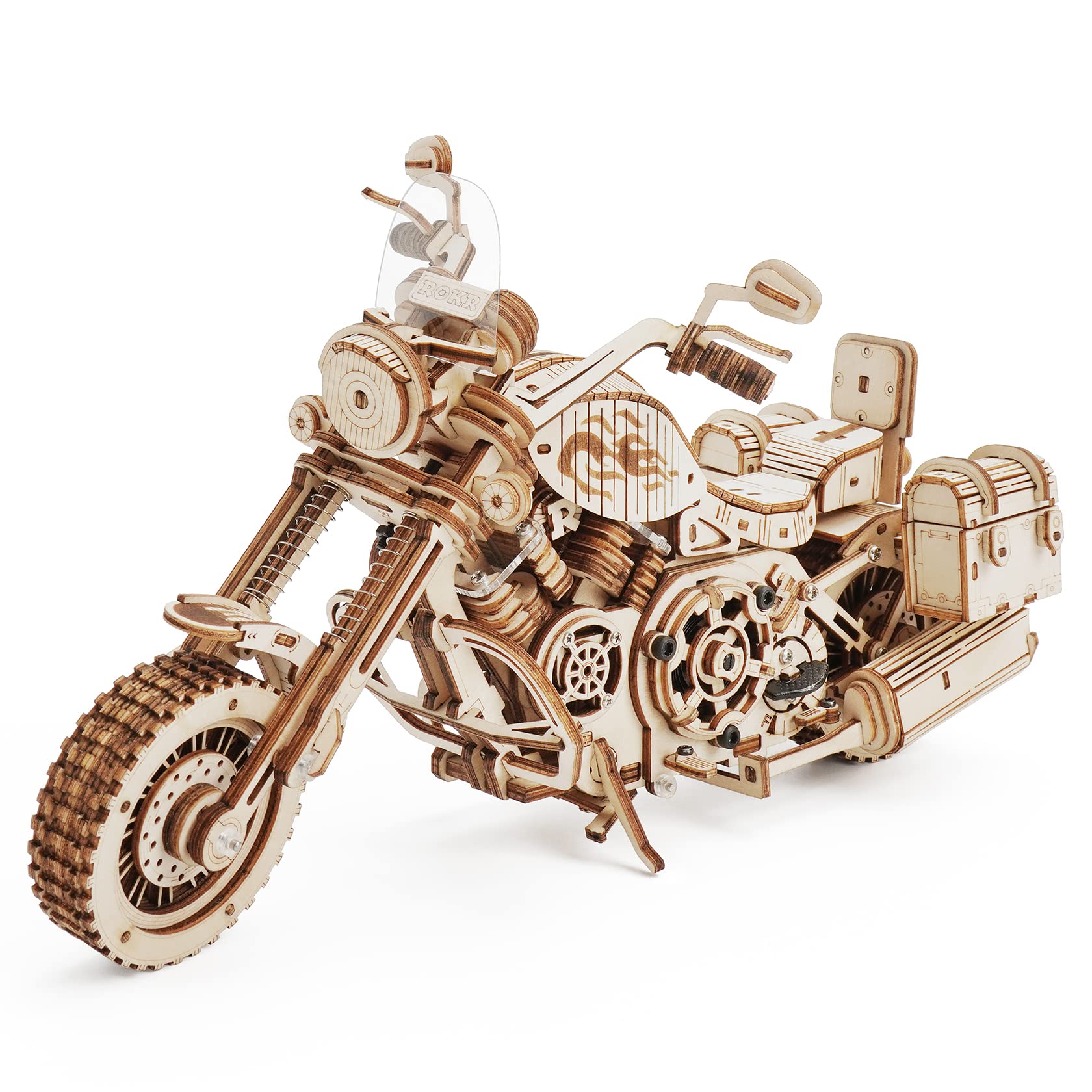 Rokr 3D Puzzle in Legno Modellismo Moto da Crociera