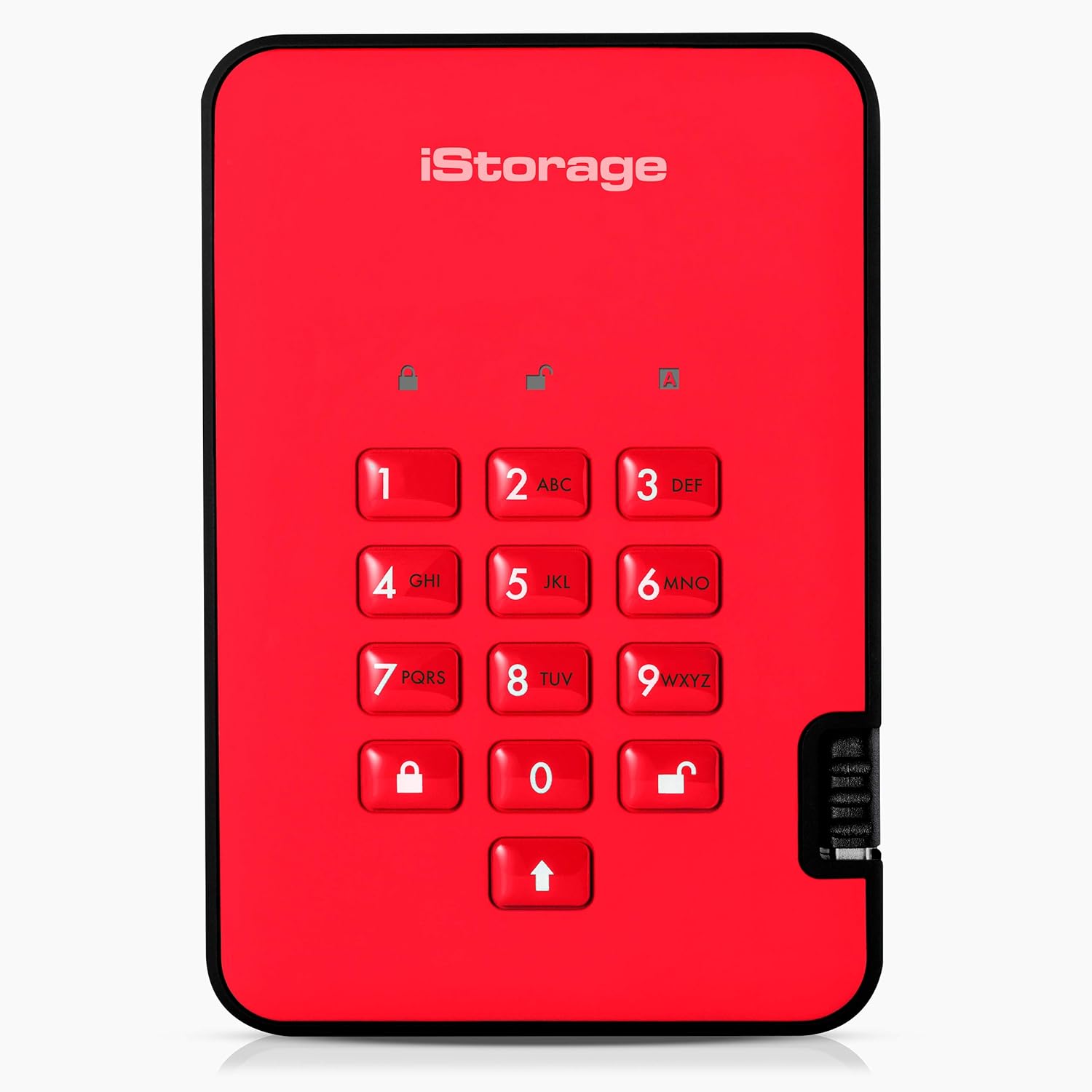 Istorage diskAshur2 SSD 512GB Rosso - immagine 1
