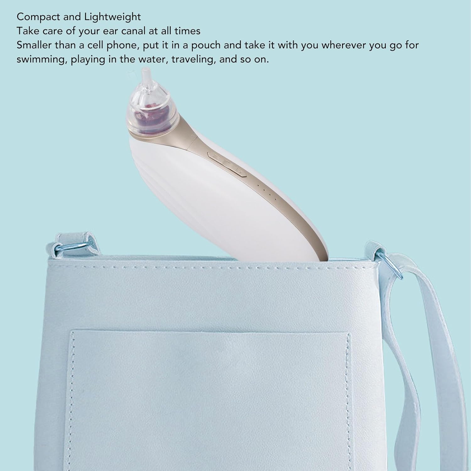 Asciugacapelli Ricaricabile 10W per Orecchio - immagine 5