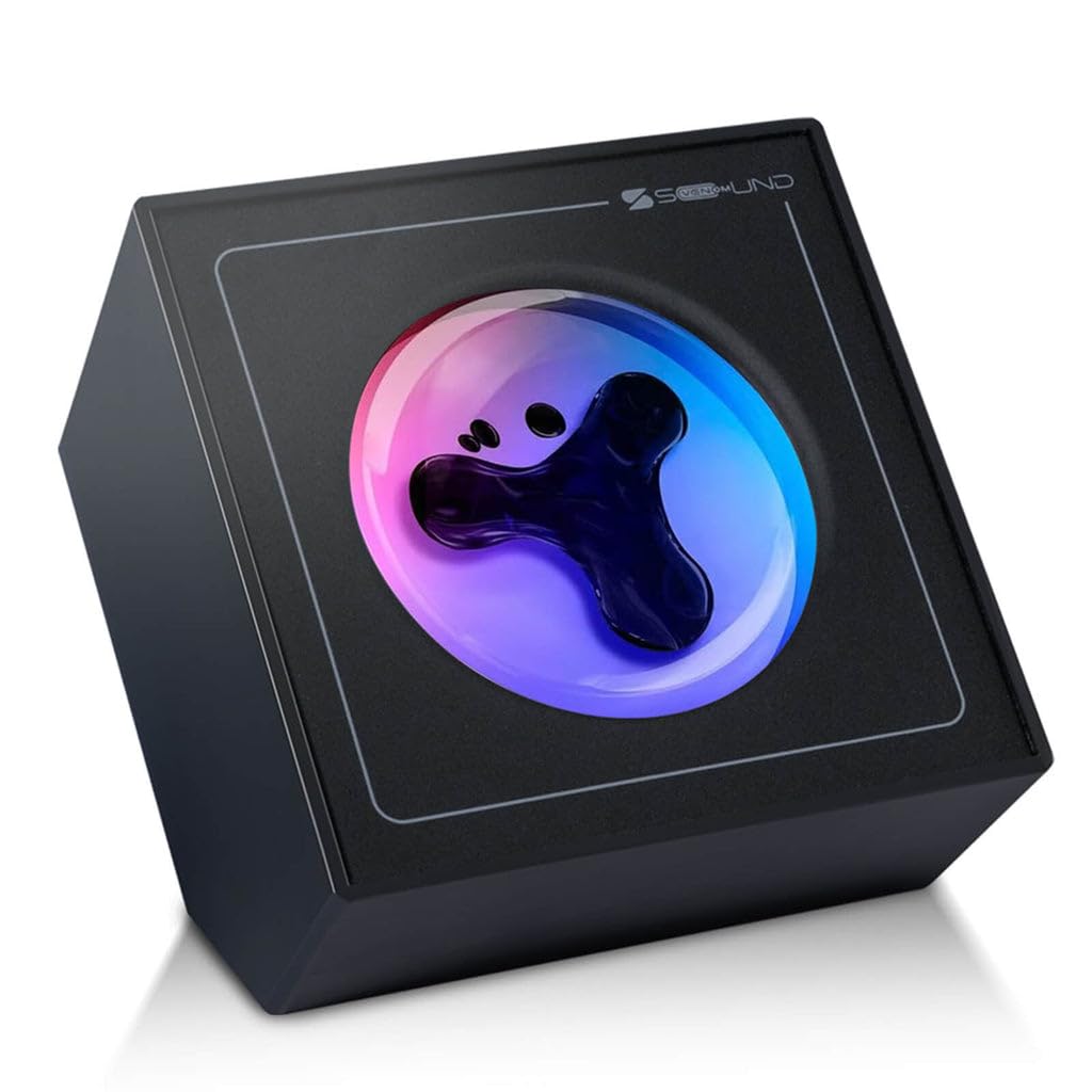 Sovenomund Visualizzatore di Suoni in Ferro Fluido, Nero