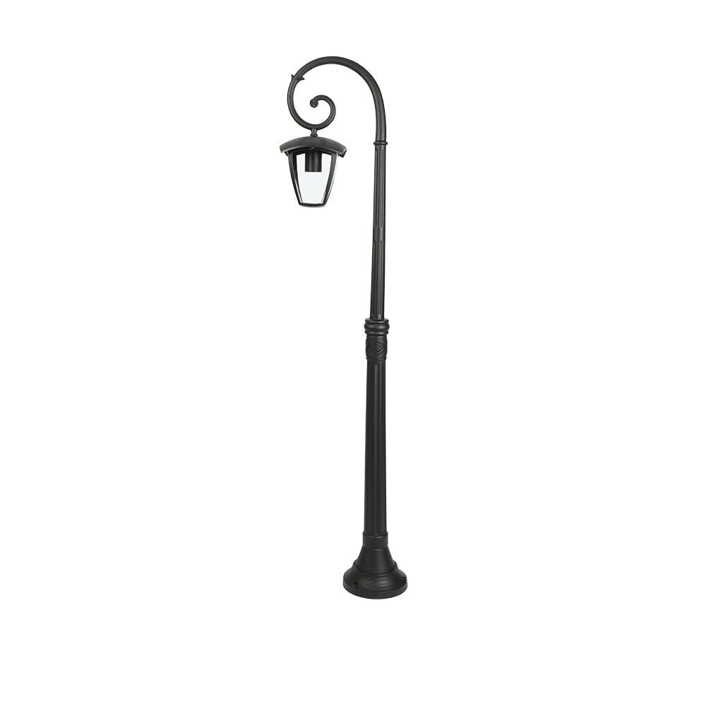 Lanterna da Giardino Illuminazione Esterni IP44, Nera