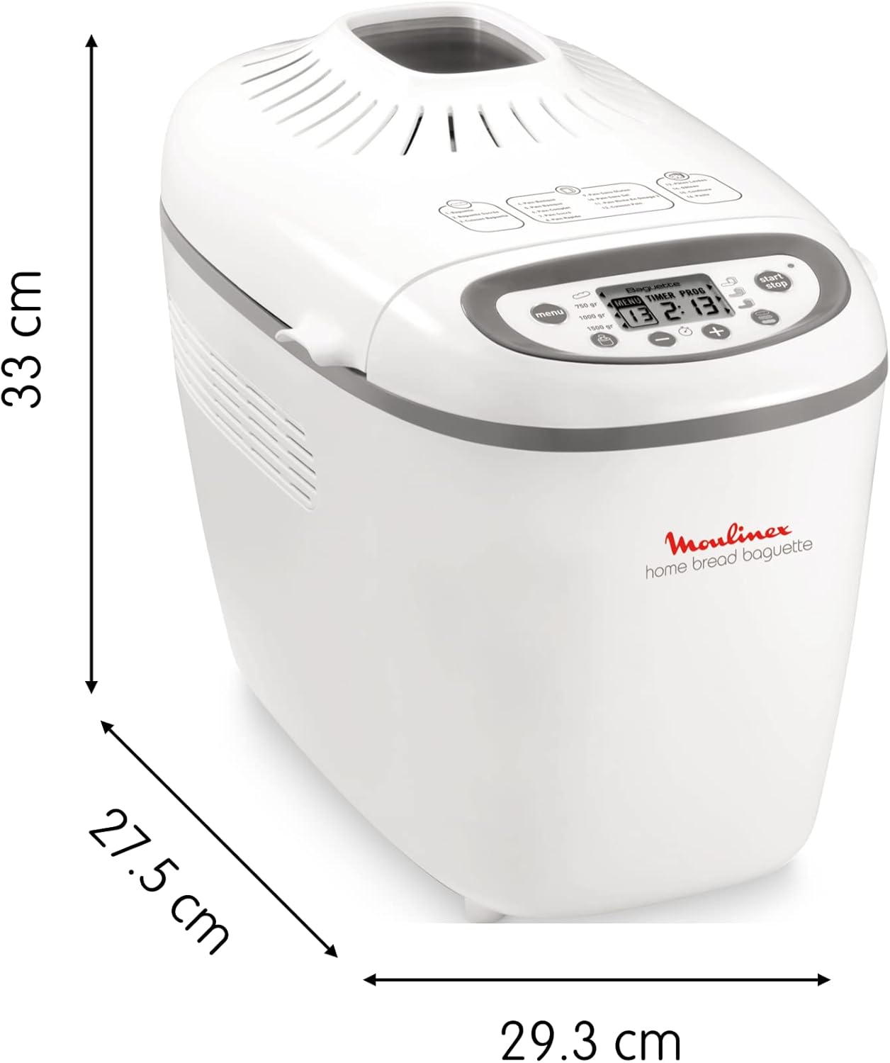 Moulinex OW6101 Home Bread Baguette Macchina del Pane 1.5kg - immagine 3