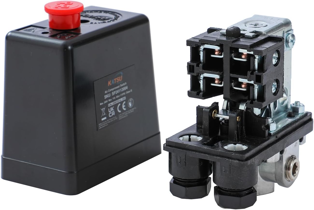 ORAZIO Interruttore Pressione Compressore G1/4" 220V 16A - immagine 5