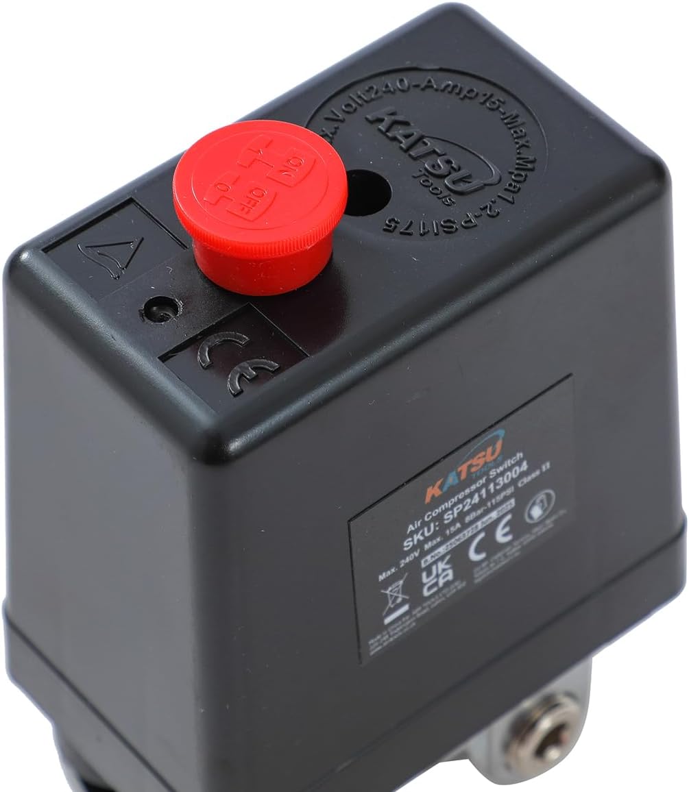 ORAZIO Interruttore Pressione Compressore G1/4" 220V 16A - immagine 6