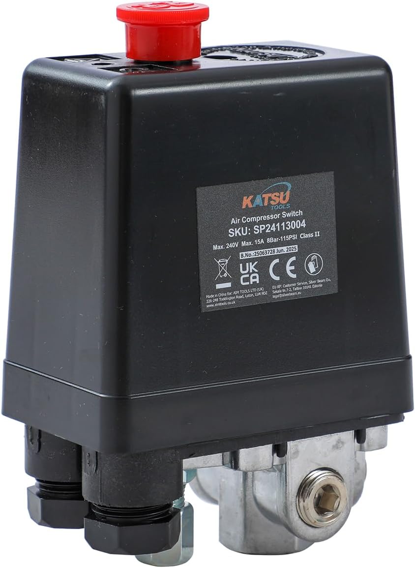 ORAZIO Interruttore Pressione Compressore G1/4" 220V 16A - immagine 7