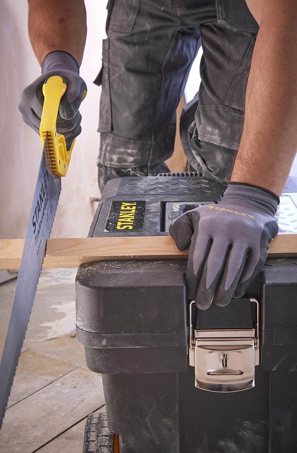 STANLEY 1-97-503 Vasca Porta Utensili con Ruote, 53 L - immagine 11