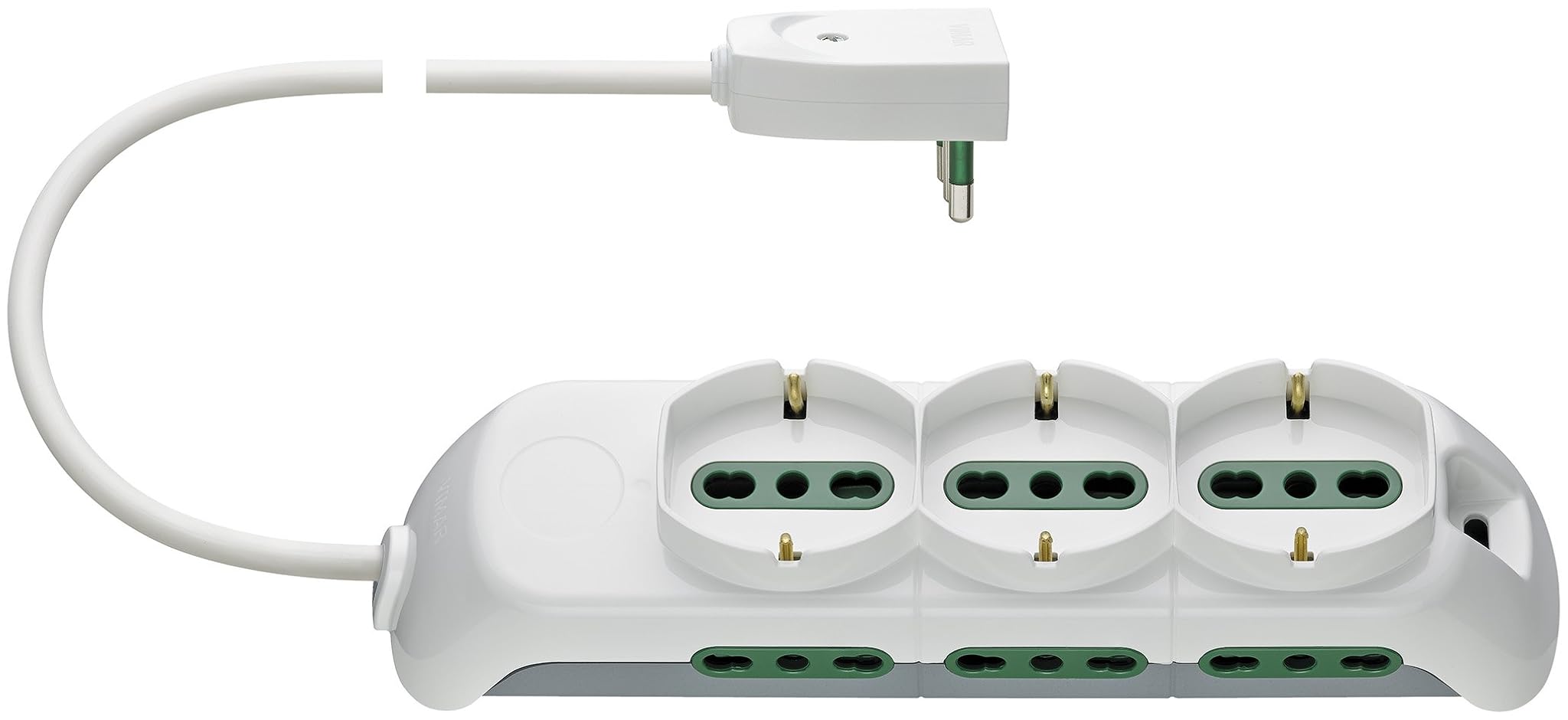 Vimar FP00530.C.B - Presa Multipla 3 Universali, 6 Biprese