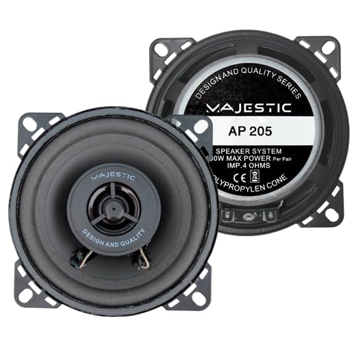 Majestic AP 205 SC – Coppia Altoparlanti Auto 100mm