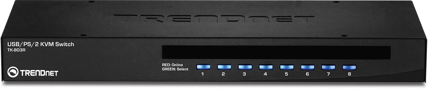 TRENDnet TK-803R, Switch KVM Montaggio Rack 8 Porte - immagine 5