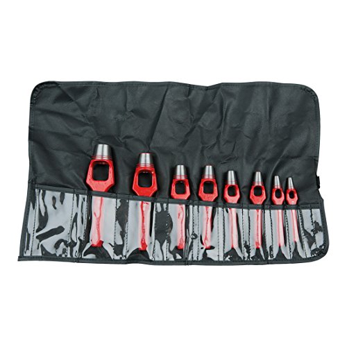 KS Tools 129.2106 Serie di fustelle a cavallotto, 8 pz: