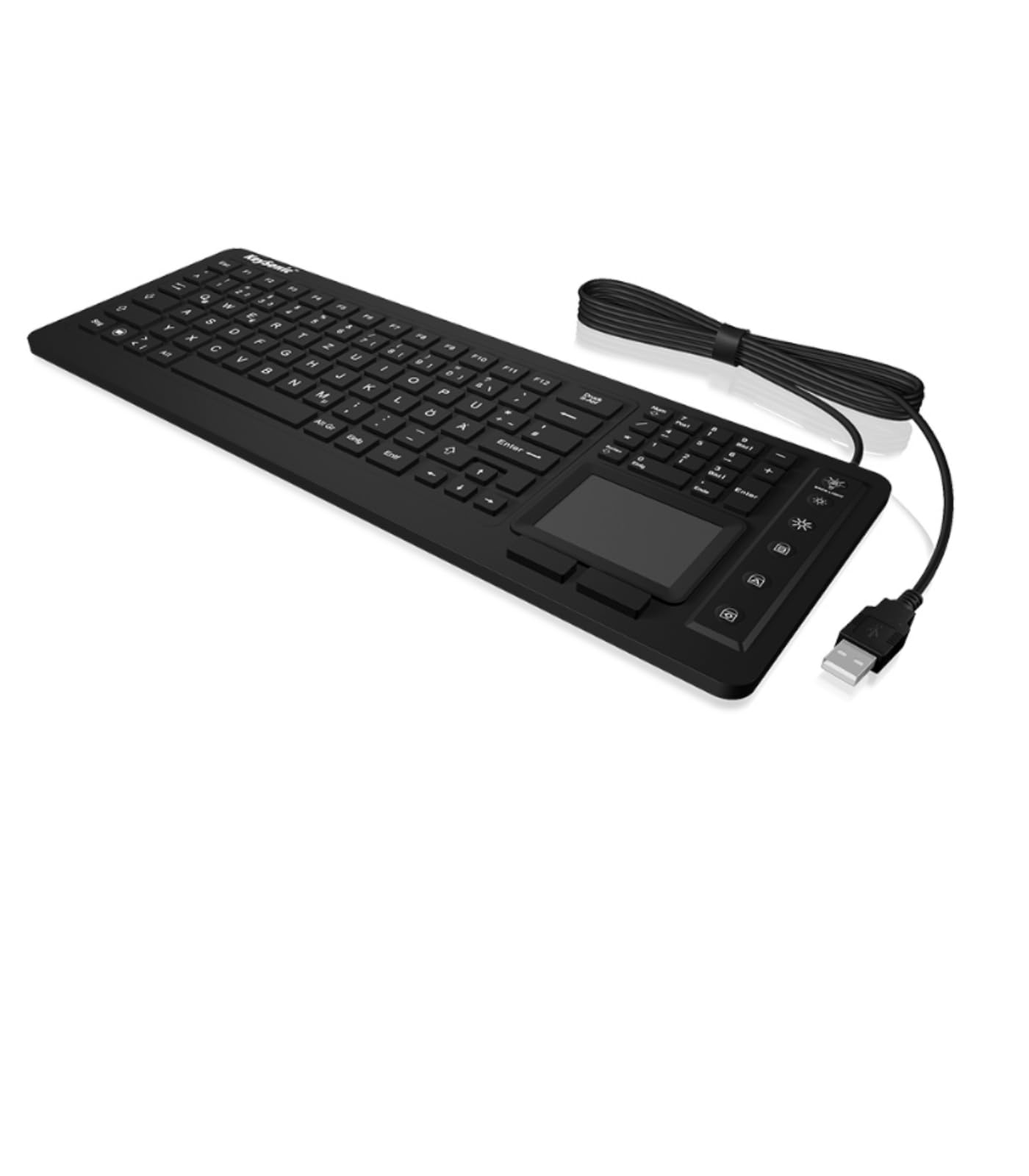 KeySonic Tastiera Industriale USB con Touchpad