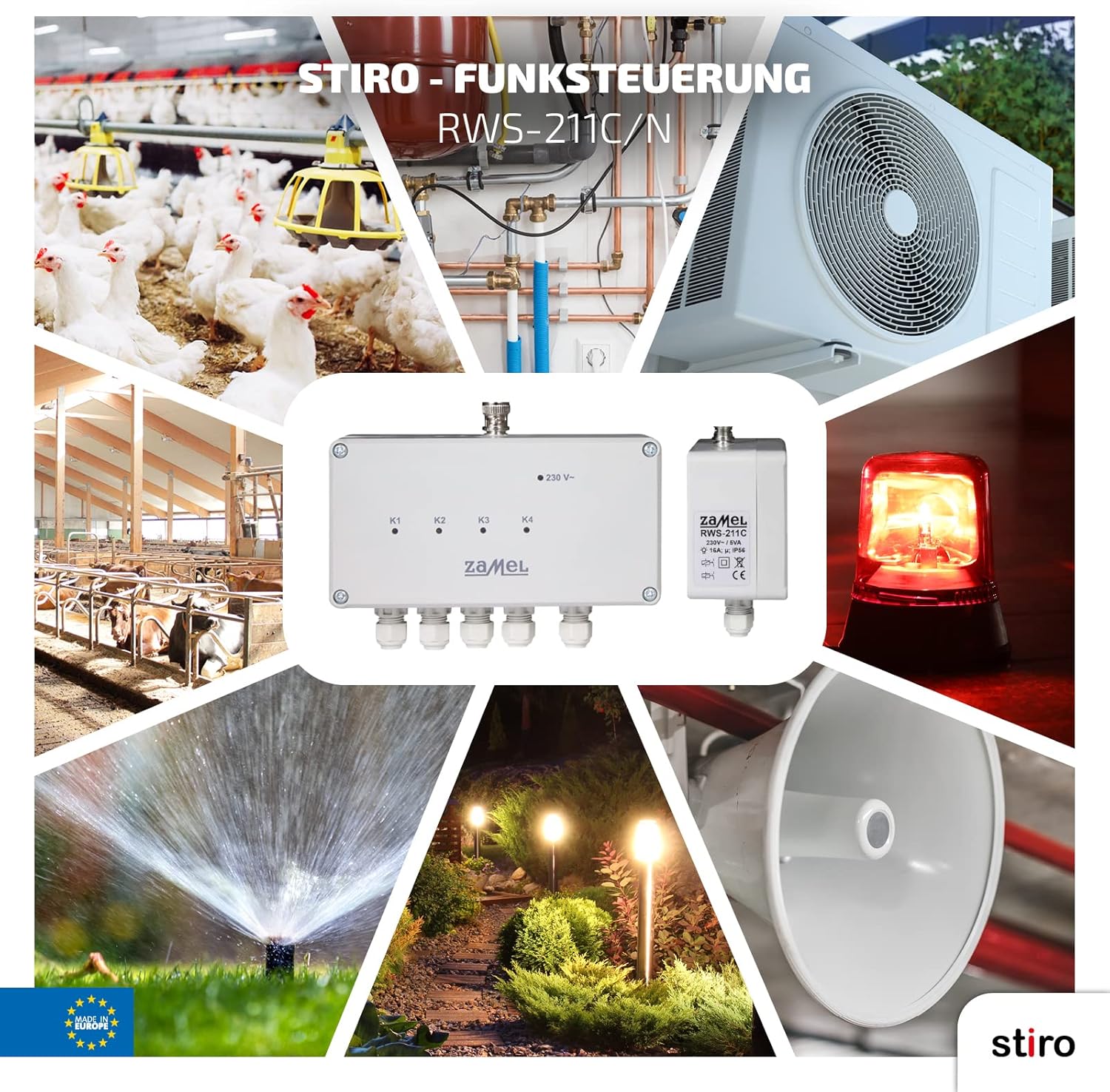 ETERO RWS-211C/N Ricevitore, Set di 2 Pezzi - immagine 4