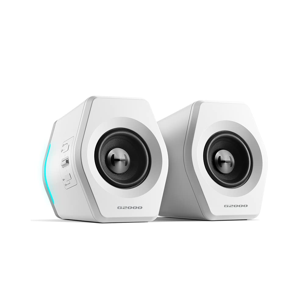EDIFIER ALTAVOCES G2000 2.0 BLUETOOTH GAMING RGB BLANCO RETAIL