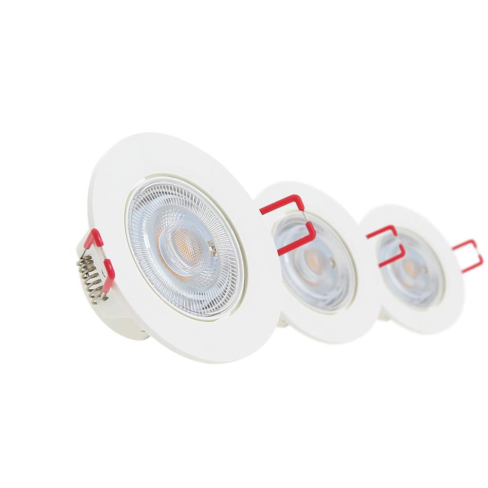 Xanlite Plafoniera Incasso LED Dimmerabile 5W (Set 3)