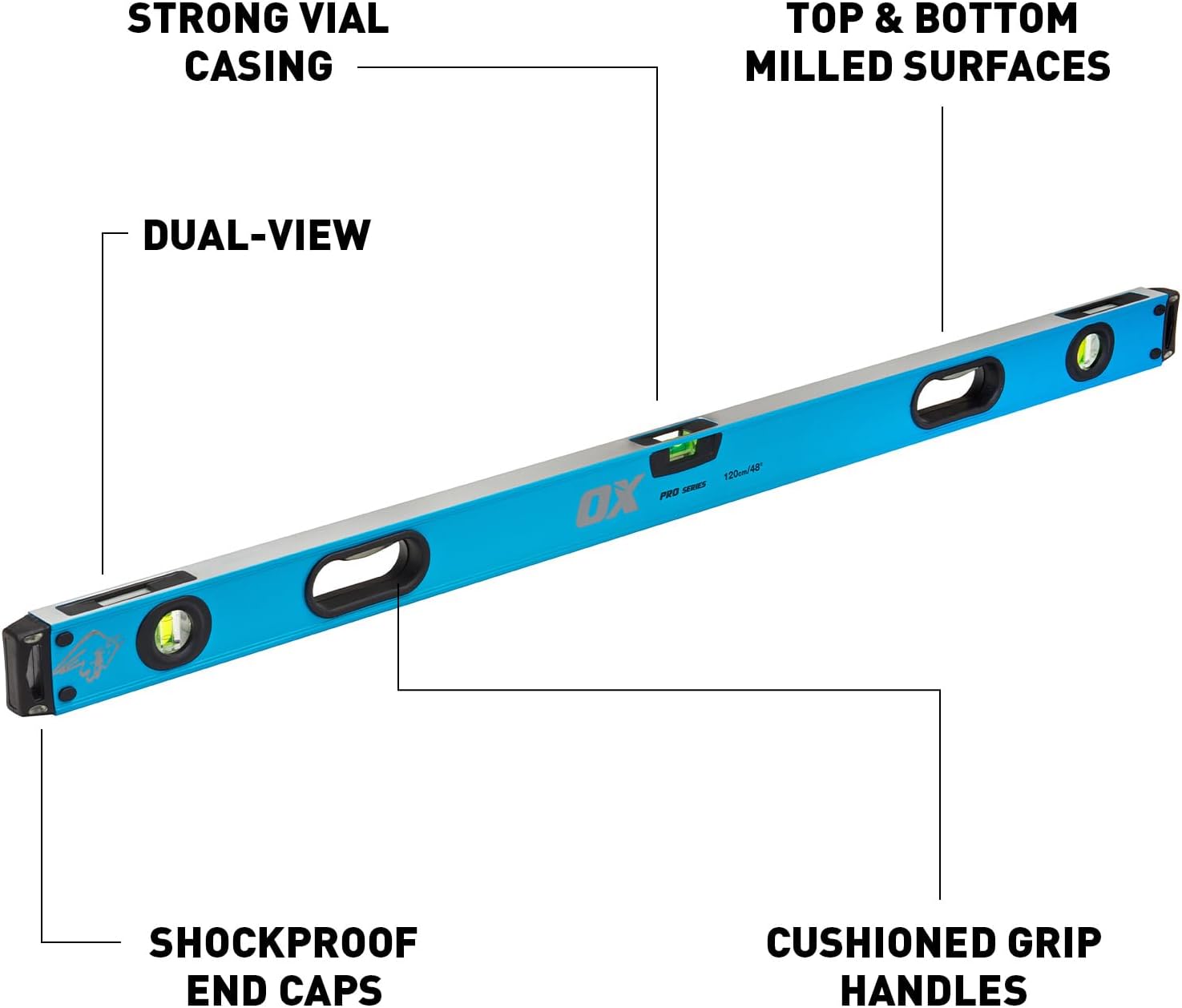 Ox - Livella Pro Level, 1200 mm - immagine 2