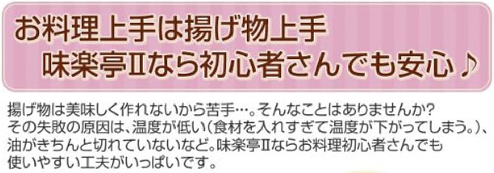 Termometro Aji-raku-tei II con Coperta Friggitrice 20cm - immagine 3