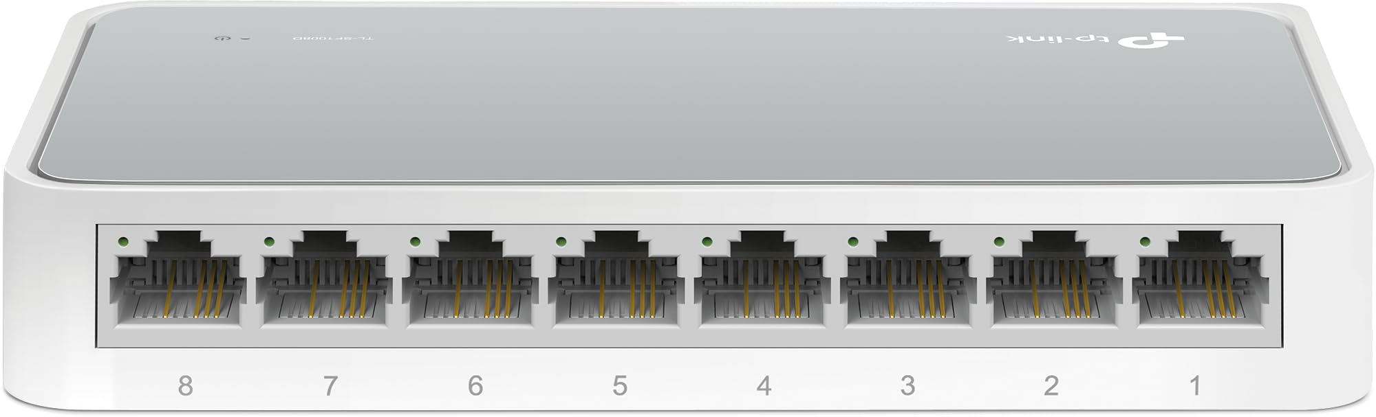 Tp-link TL-SF1008D Switch Fast Ethernet 8 Porte, Bianco