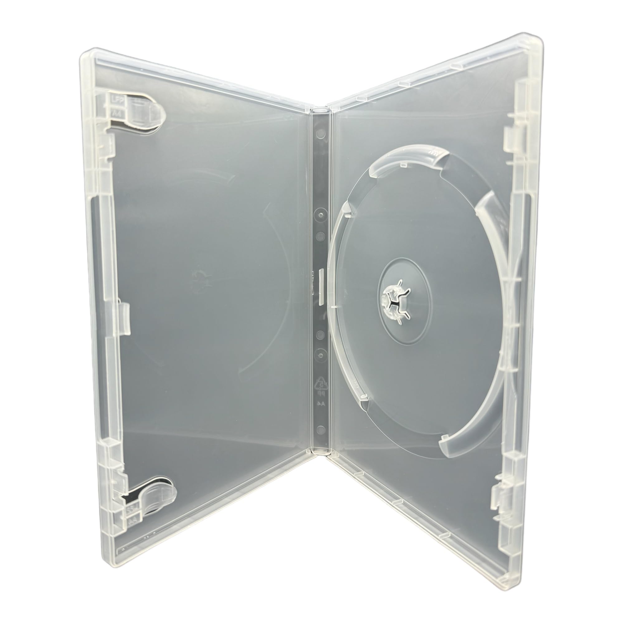 100 custodie per DVD singole trasparenti, 14 mm, di DragonTrading®