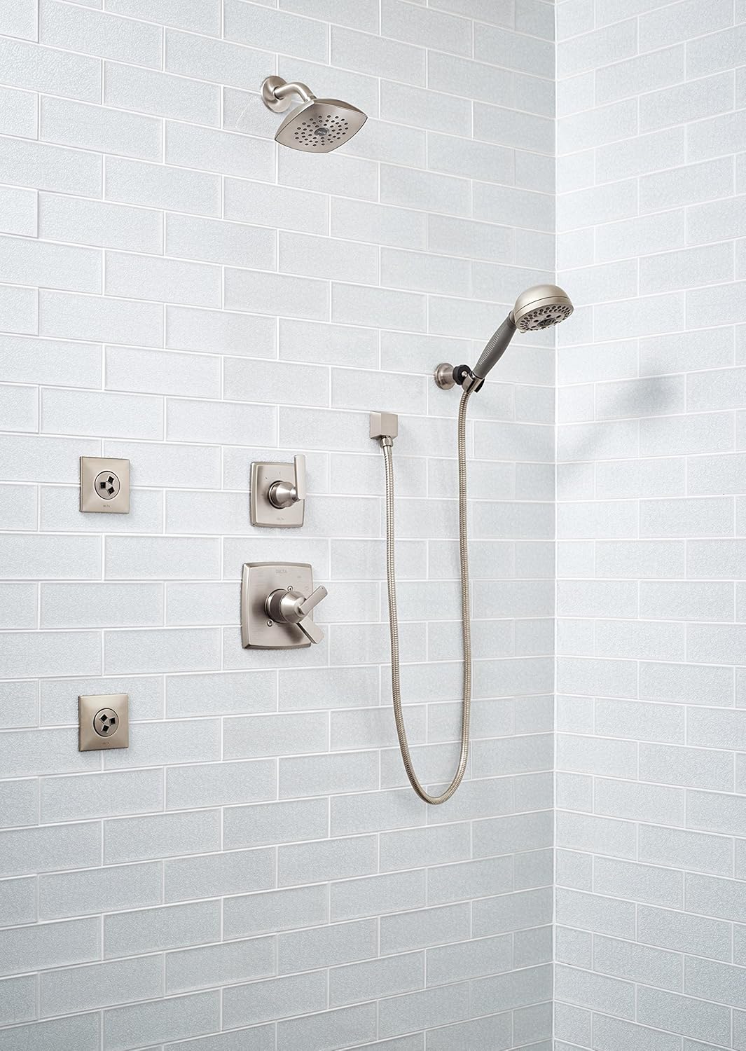 Delta Faucet 50570-ss Wall elbow Square, in acciaio - immagine 3