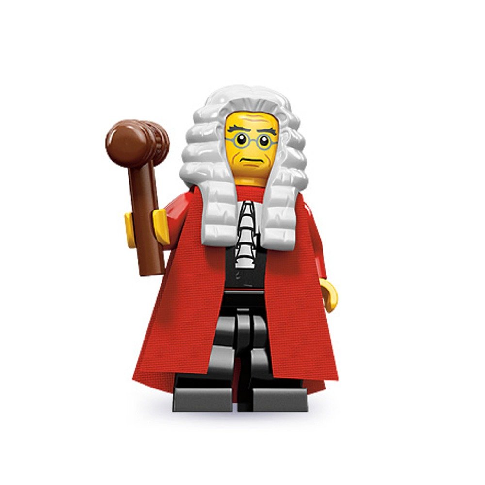 Lego 71000 Series 9 Minifigure Judge by LEGO