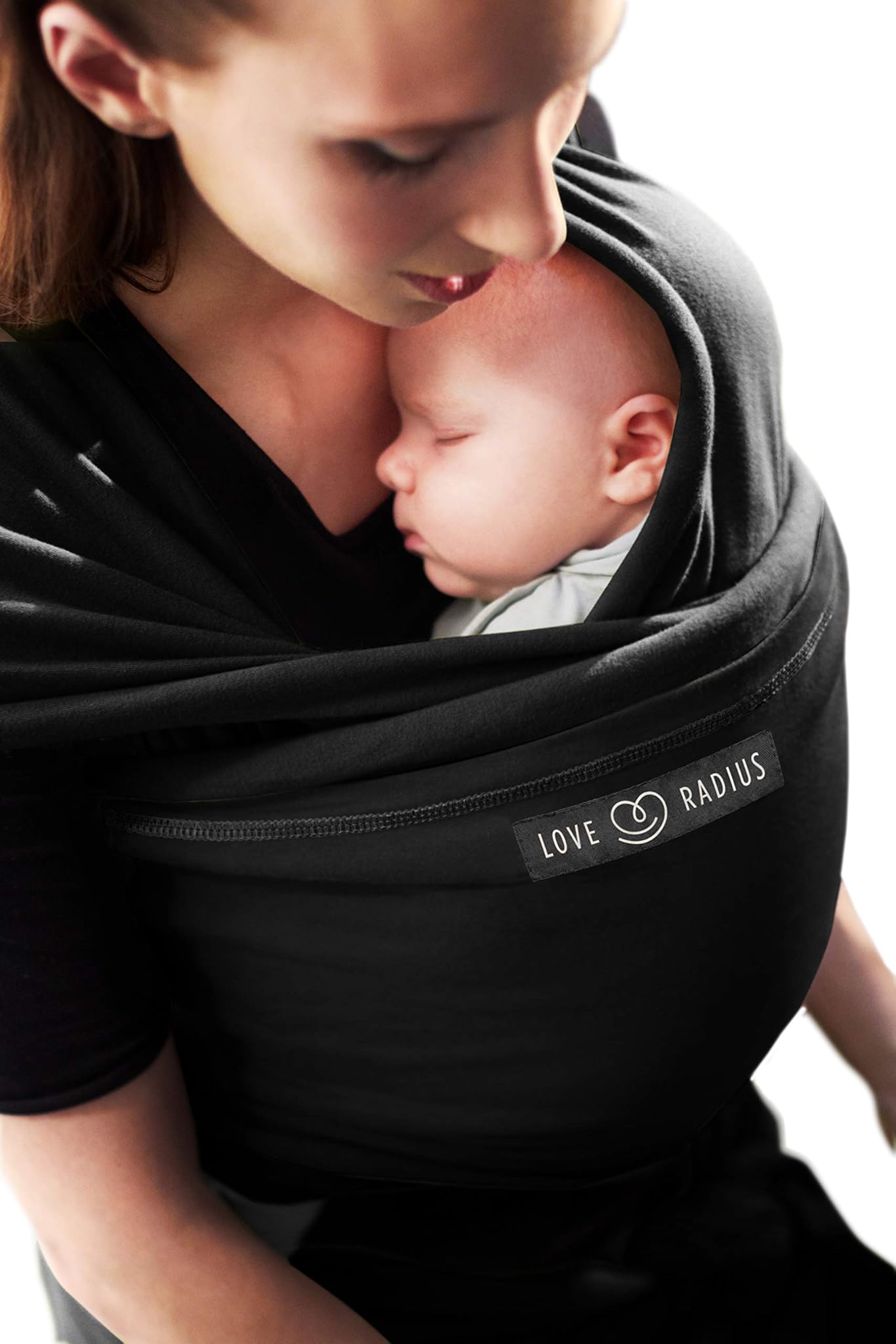 Je Porte Mon Bébé - Fascia porta bebè, colore: Nero