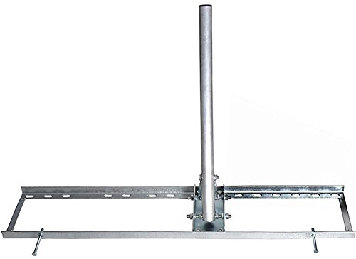 Satix supporto per tetto per antenna satellitare parabola, Montaggio su travi