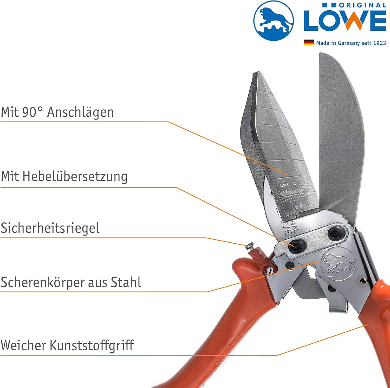 Original Löwe Forbici Professionali 3.306/HÜ - immagine 4